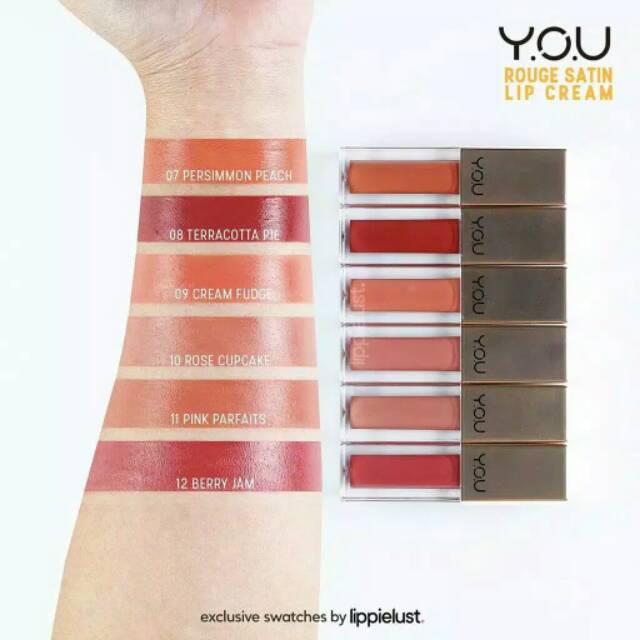 (hàng Mới Về) Son Môi Dạng Kem Y.o.u Chất Satin Cao Cấp | BigBuy360 - bigbuy360.vn