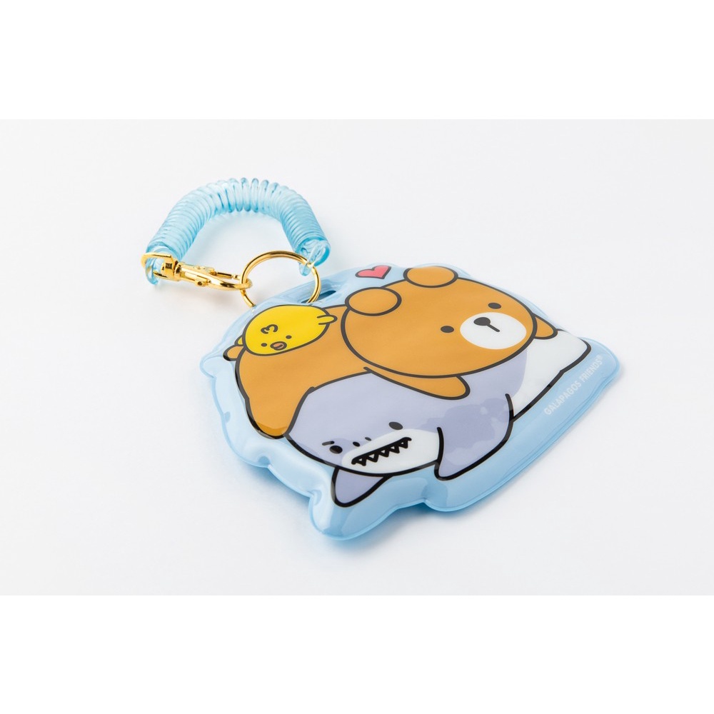 Thẻ Tên Gắn Hành Lý ARTBOX Hàn Quốc Hình Galapagos Lò Xo Màu Xanh Dương