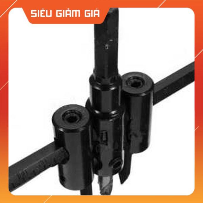 Bộ mũi khoét lỗ thạch cao trần Twin- Star làm từ hợp kim cao cấp  cứng rắn, chịu lực tốt cho ra những lỗ cắt đẹp mắt.