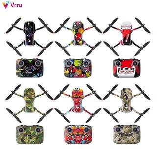 Miếng Dán Bảo Vệ Drone Chống Thấm Nước Họa Tiết Đa Dạng Cho Dji Mavic Mini 2