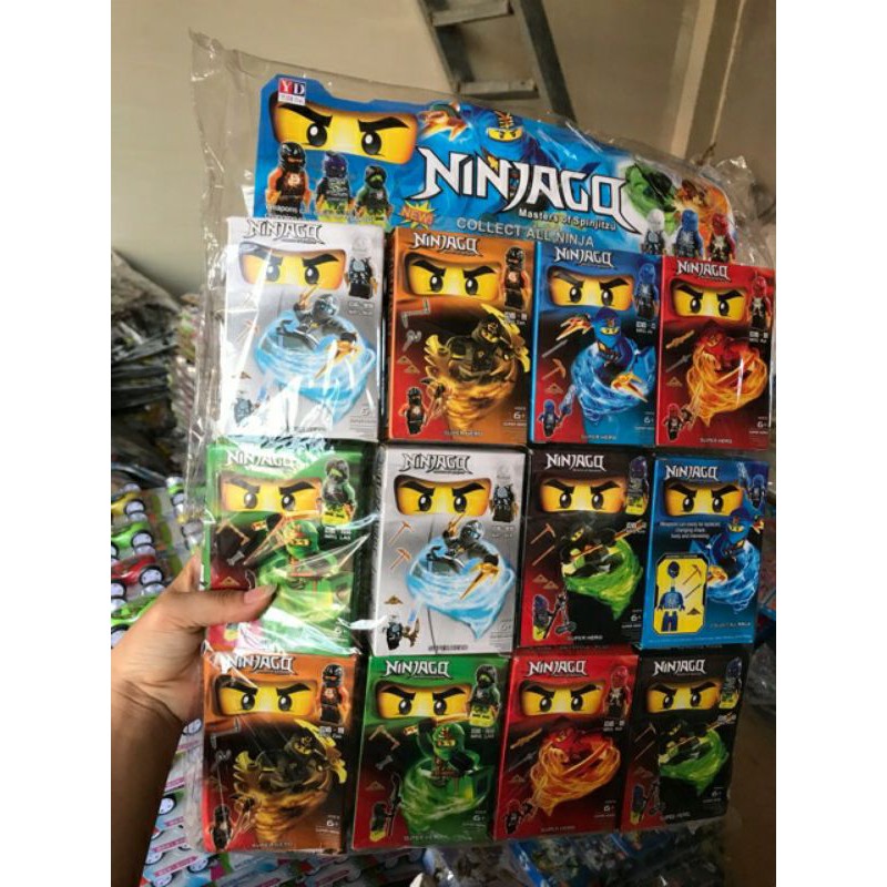 Vỉ 12 hộp lego ninjago ( sỉ đồ trẻ em )