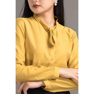 Áo sơ mi dài tay nơ cổ - 20Again