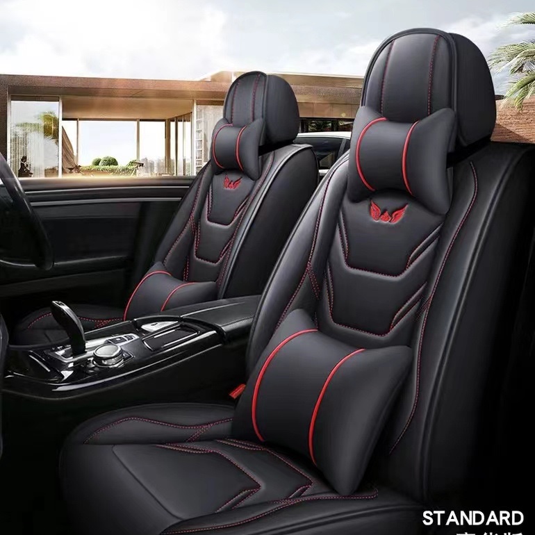 Bộ Bọc Ghế Ngồi Trước Và Sau Bằng Da Giả Cho Myvi / Axia / Saga / Ativa / Bezza / Viva / Wira / Waja / Kancil / Kenari / Kembara / Kembara /