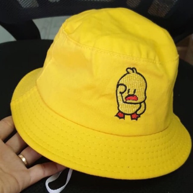 Nón bucket hình vịt dễ thương