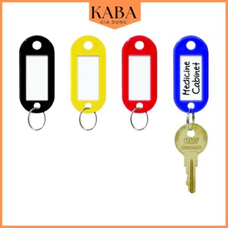 Thẻ ghi nhớ chìa khoá thẻ đánh dấu chìa khoá vali tag name tiện dụng KABA