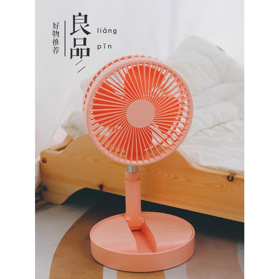 Quạt tích điện gấp gọn đa năng pin 7200mAh 4 chế độ gió siêu bền thời gian sử dụng lến tới 12h