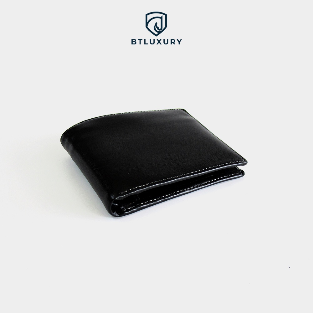 Ví nam Fantastic kiểu ngang, da bò Nappa cao cấp, mềm mịn, độ bền cao, bảo hành 12 tháng, Thương hiệu BTLUXURY