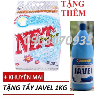 [1 tặng 1]Bột Giặt Net 6kg Tặng Javel 1kg