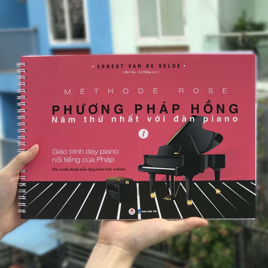Sách - Phương pháp hồng - năm thứ nhất với đàn Piano P1 -  Tái bản 110k