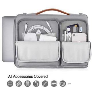 TÚI ĐEO TOMTOC SHOULDER BAG CORNERARMOR - SLIVER (T085)