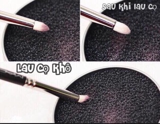 Rửa cọ khô lau cọ khô ( loại hộp nhôm )
