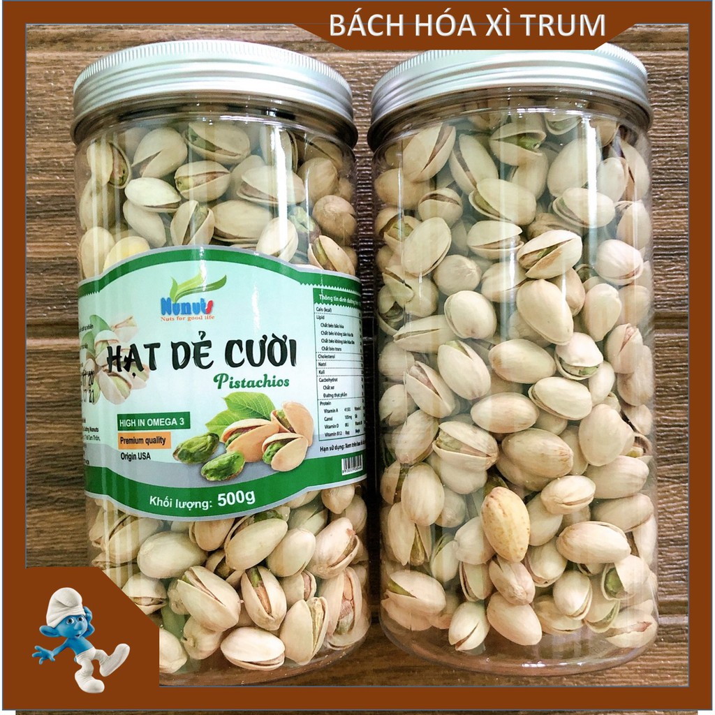 Hạt dinh dưỡng - Hạt dẻ cười Mỹ 500g - Hàng Nhập Khẩu - Loại 1 không chất tẩy trắng