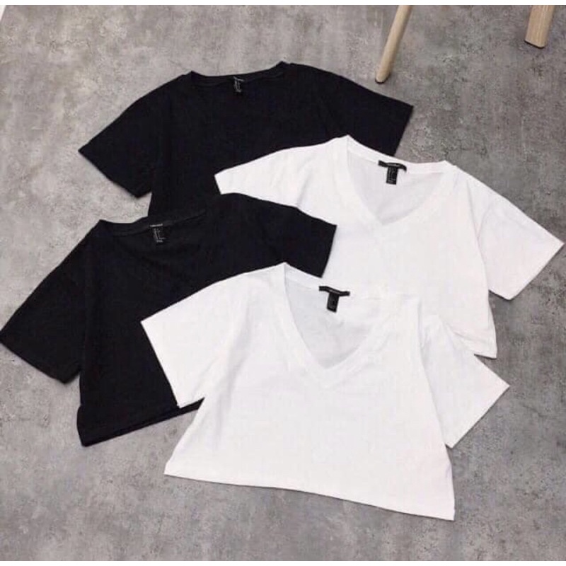 áo croptop cổ tim