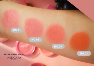 PHẤN MÁ HỒNG NEE CARA FRUIT SERIES BLUSH