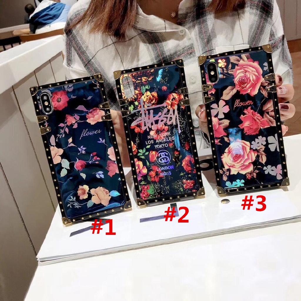 Dành cho xiaomi mi poco m3 x3 nfc redmi 10c 9c 9a 9t 10 10a note10 note11 note8 note9 pro note11s note9s note10s vỏ điện thoại vuông hoa
