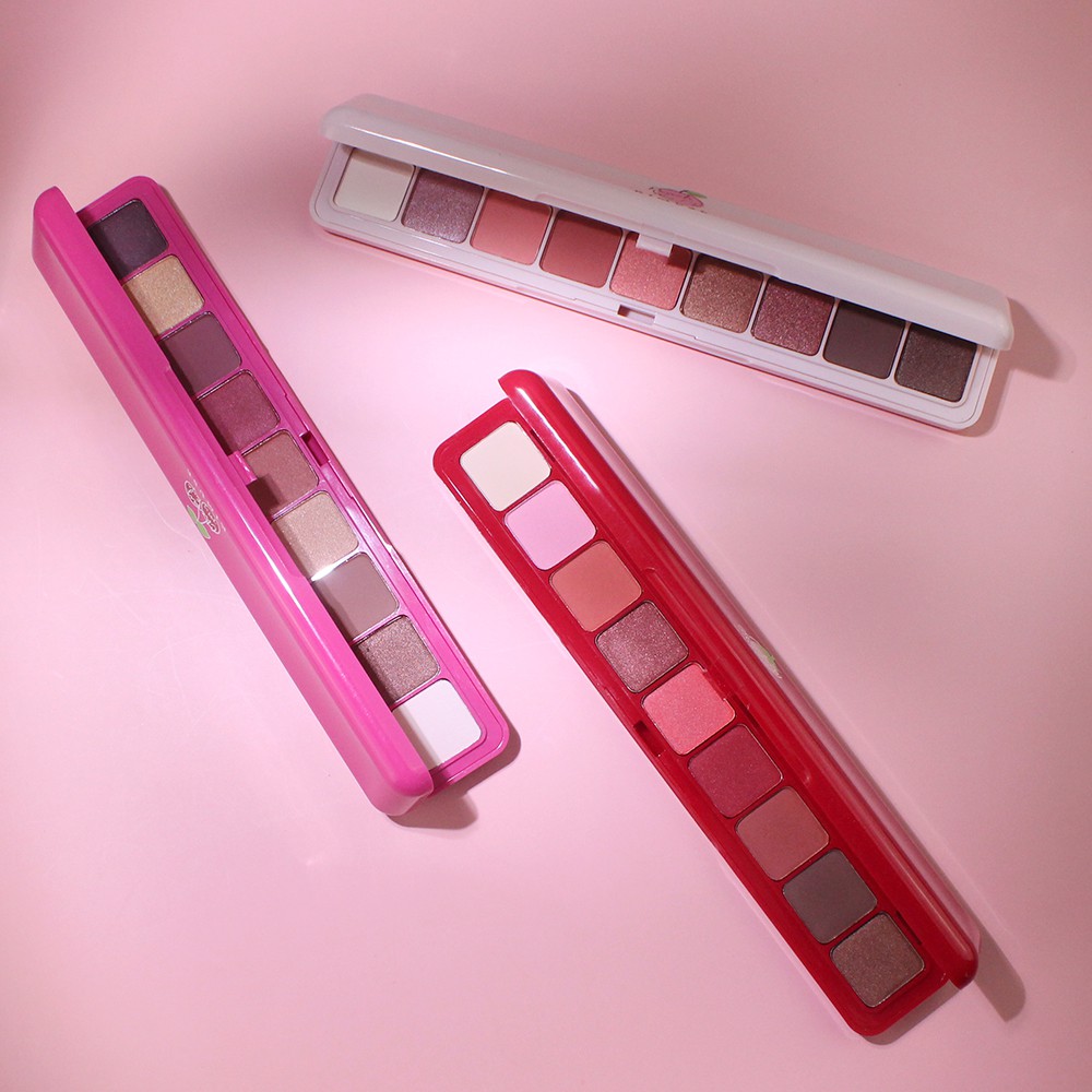 Bảng phấn mắt KIMUSE 9 màu thiết kế có gương với 3 tông màu tự chọn 100g | BigBuy360 - bigbuy360.vn