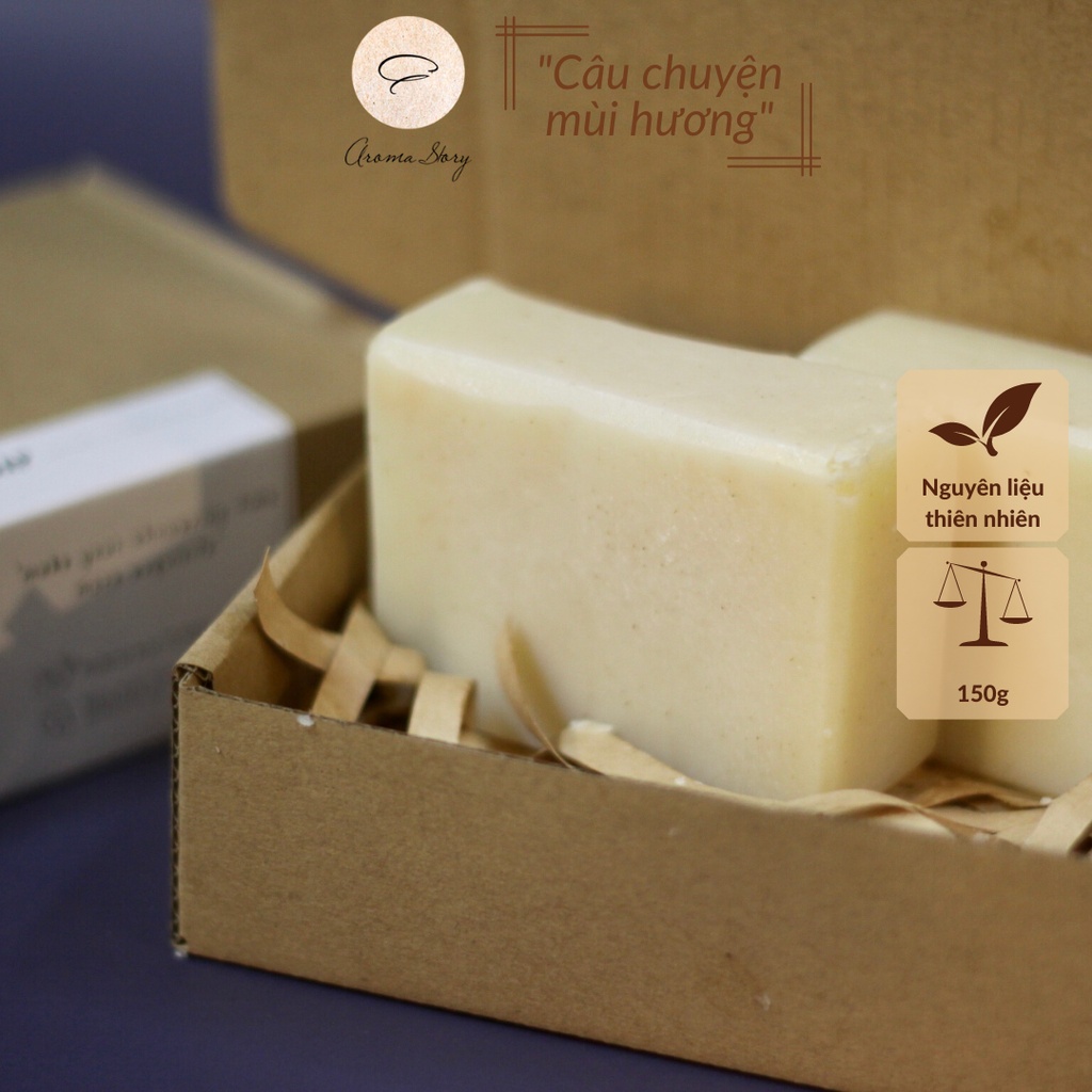 Xà Phòng Tắm Thiên Nhiên Nhiều Hình Dáng Và Hương Aroma Story Size 100g - 150g