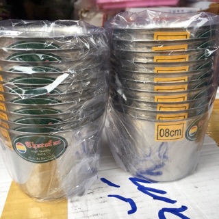 Chung làm đá inox 10 cái số 8