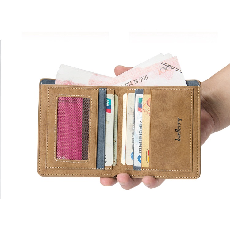 Bóp Ví Da Ví Bóp Nam Sang Trọng Thương Hiệu Baellery Cao Cấp Thời Trang