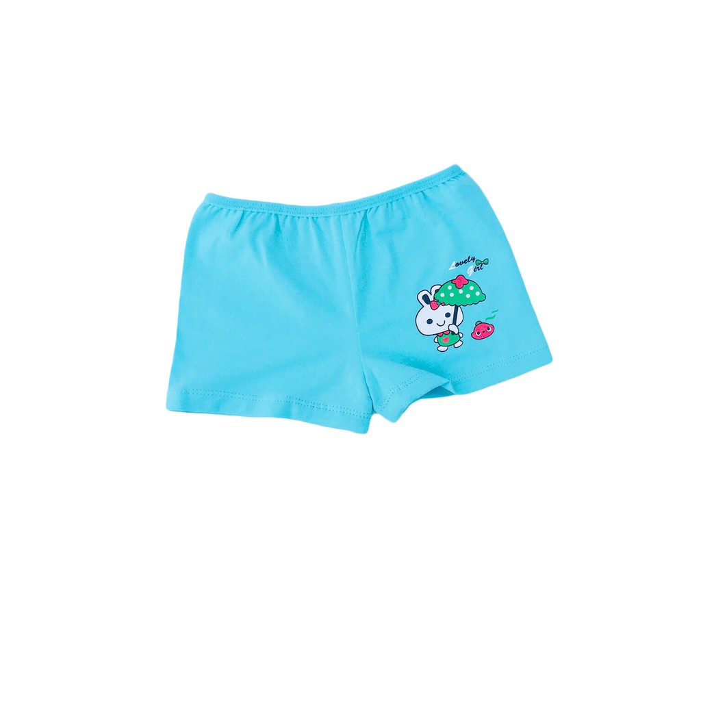 Set Quần Chíp Đùi Thun Cotton 3 chiếc Bé Gái BabyBean (3 Màu Khác Nhau)