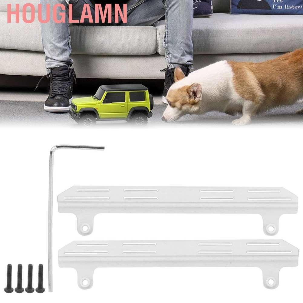 Houglamn RC Side Pedal Aluminum Alloy Plate Replacement for XIAOMI JIMNY 1/16 Car