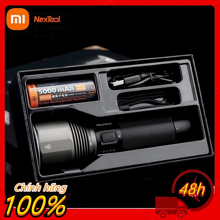 Đèn Pin Xiaomi Nextool Flashlight Cầm Tay Model ZES0417 Siêu Sáng Chống Nước Hợp Kim Nhôm Hàng Không Bền Bỉ | BigBuy360 - bigbuy360.vn