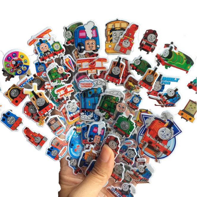 Set 10 bộ Sticker dán nổi 3D [nhiều mẫu]