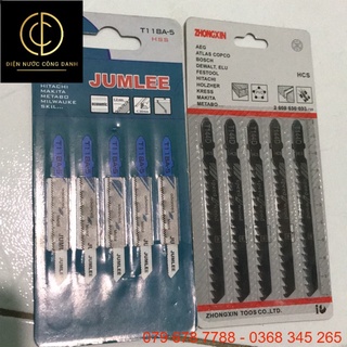 Lưỡi cưa lọng gỗ sắt 1 vĩ 5 lưỡi