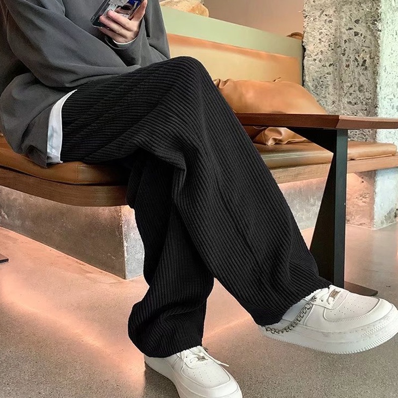 Quần ống rộng thời trang Hàn Quốc cho nam và nữ