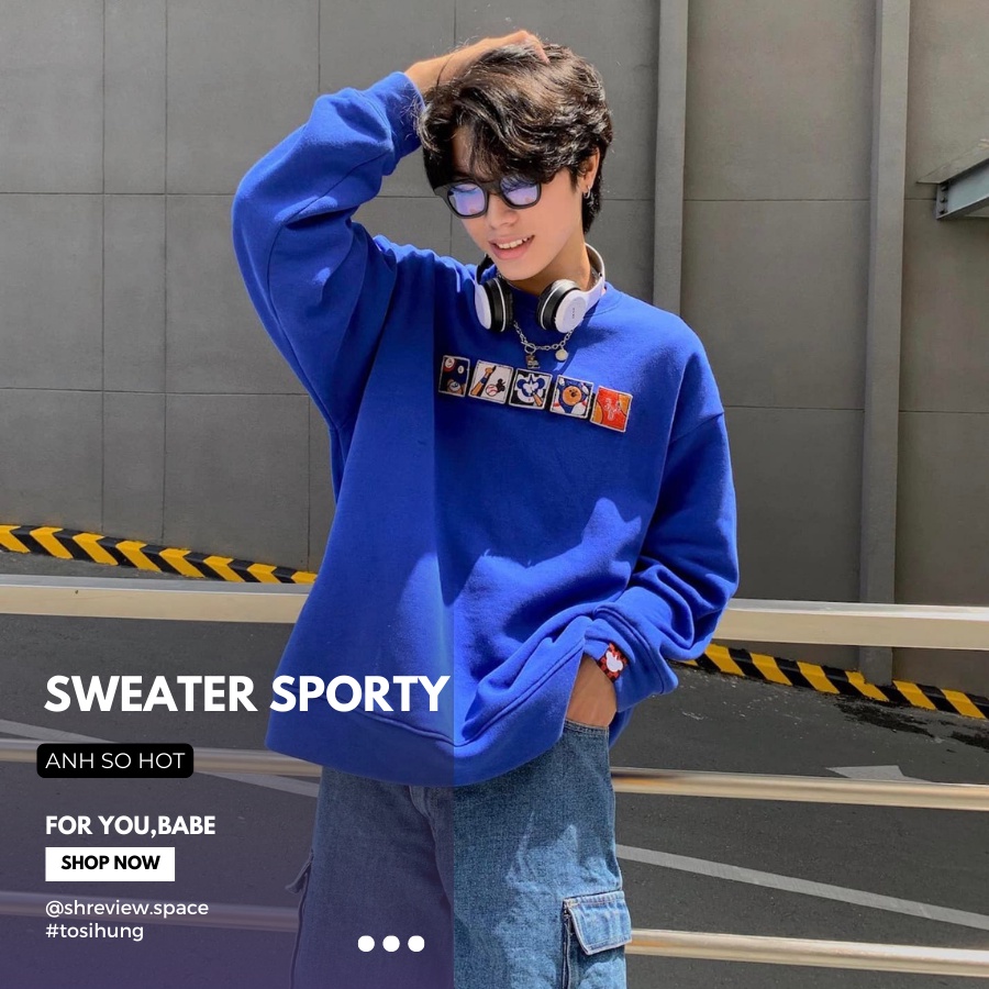 [Uncover] Áo 𝗦𝗪𝗘𝗔𝗧𝗘𝗥 𝗦𝗣𝗢𝗥𝗧𝗬 ®(Real) - 𝑯𝒂̀𝒏𝒈 𝒄𝒉𝒊́𝒏𝒉 𝒉𝒂̃𝒏𝒈