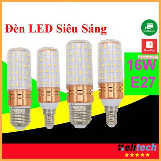 Bóng đèn Led 16W đui xoáy E27 ánh sáng trắng, chiếu sáng chụp ảnh, dùng trang trí phòng