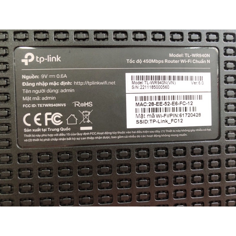 Bộ Phát Wifi TP-Link 940N - Bảo hành Hãng 24 tháng