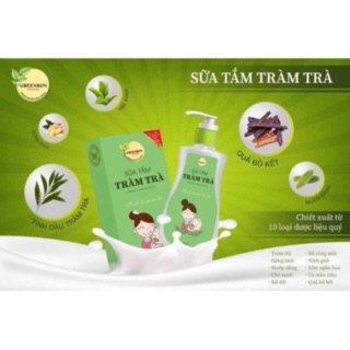 Sữa Tắm Trà Tràm cho Bé yêu
