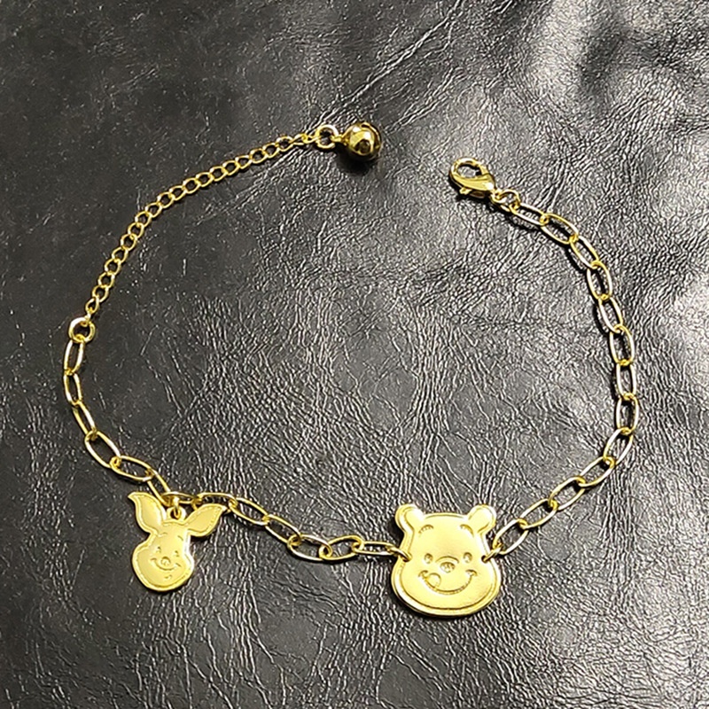 Winnie the Pooh Ladies Bracelet Fashion Vòng đeo tay Hàn Quốc dễ thương