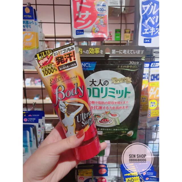 COMBO GIẢM CÂN ESTENY VÀ FANCL CALOLIMIT