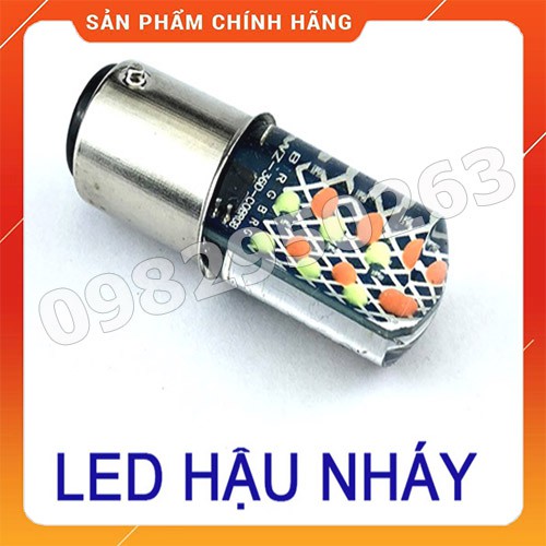 BÓNG ĐÈN LED HẬU NHÁY 7 MÀU V2 ( LED STOP CHỚP )