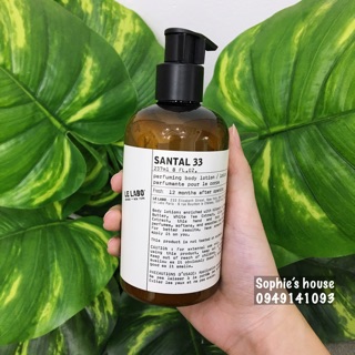 Dưỡng Thể Nước Hoa Le Labo Santal 33