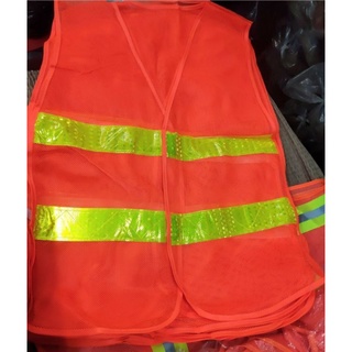 Áo lưới phản quang bảo hộ màu cam