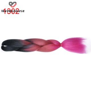 Tóc giả thắt bím 3 màu