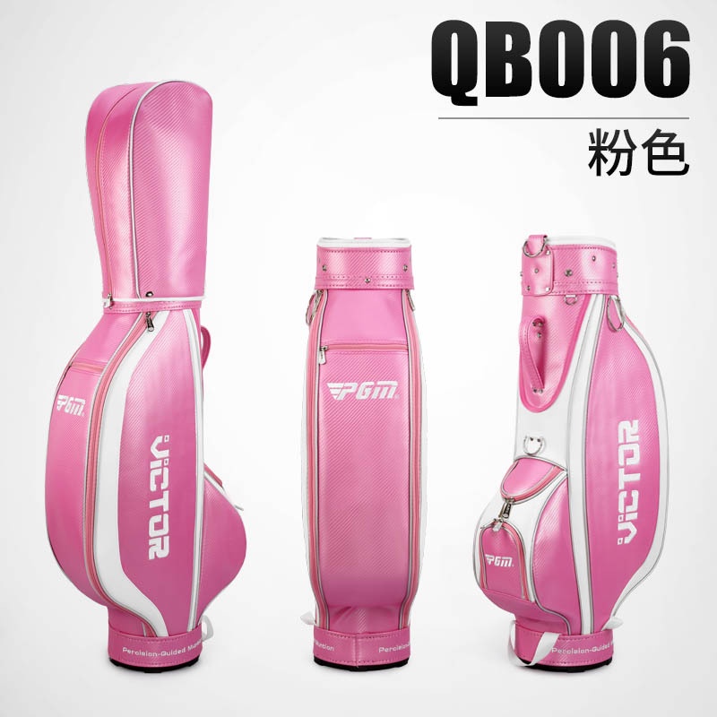 Túi gậy golf nữ PGM Women Staff da PU đựng 14 gậy cao cấp chống trầy xước TM040