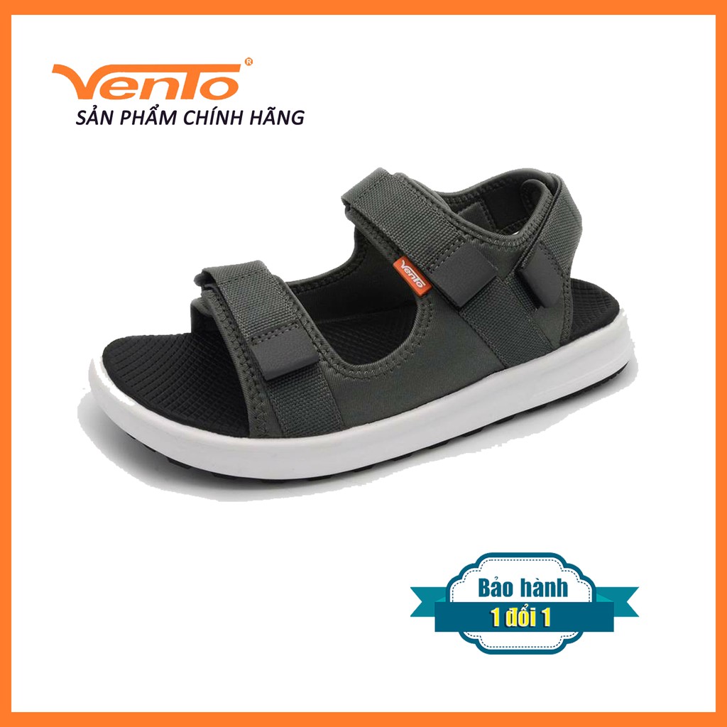 Giày Vento Sandal Đi Học NB02 Màu Xám Tro