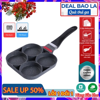 Chảo Đá 4 Ngăn Chống Dính Chiên Rán Trứng Làm Bánh Đa Năng Tiện Dụng💥SIÊU HOT💥