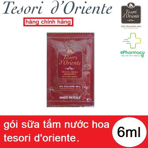 Sữa tắm nước hoa Tesori D'Oriente - Sữa tắm xích gói Tesori D'Oriente Italia 7ml - Hàng Chính Hãng | BigBuy360 - bigbuy360.vn