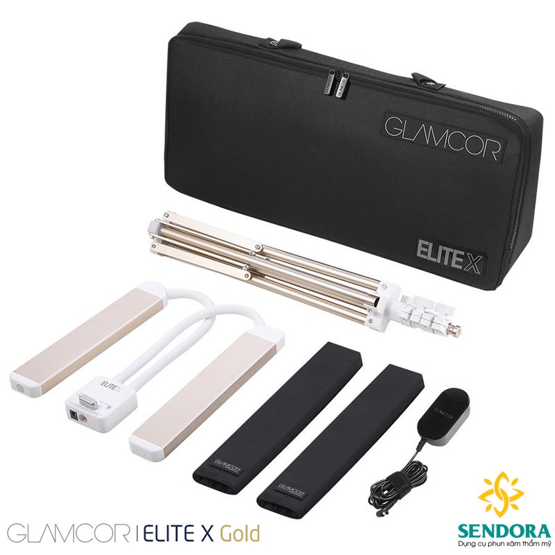 Đèn Glamcor Elite X - Đèn Spa 2 râu Màu Gold phiên bản 2023