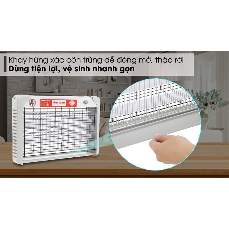 Đèn bắt muỗi Điện Quang ĐQ EML06L ( 380x65x250mm )