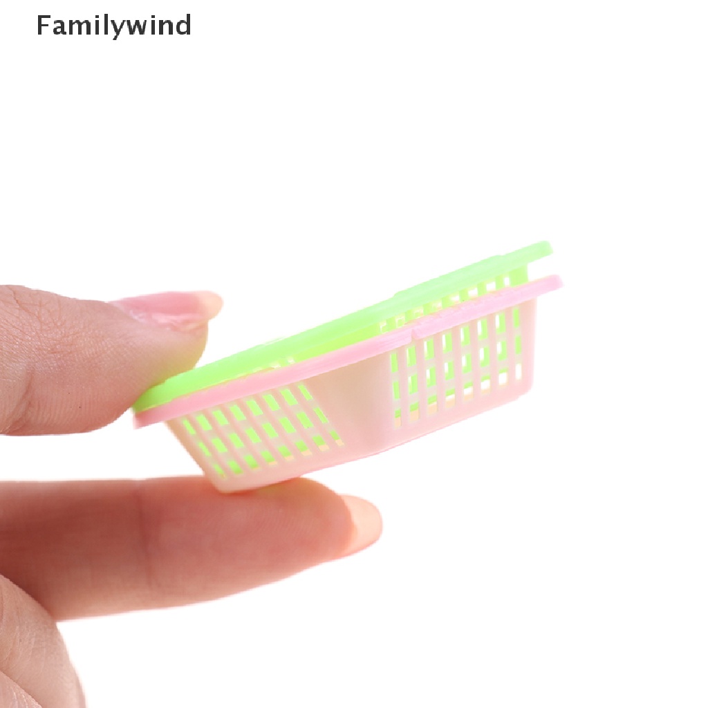 Bộ 3 Rổ Rửa Trái Cây Mini Tỉ Lệ 1: 12 Trang Trí Nhà Búp Bê