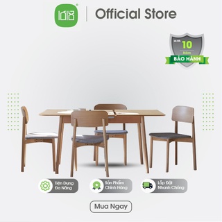 Bộ bàn ghế gỗ Xiaomi gập và nối dài (BG03)
