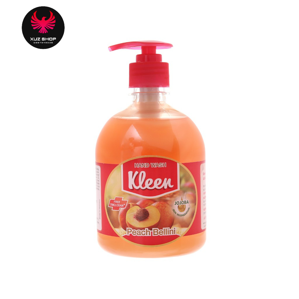 Có 4 mùi - Nước rửa tay Kleen 500ml