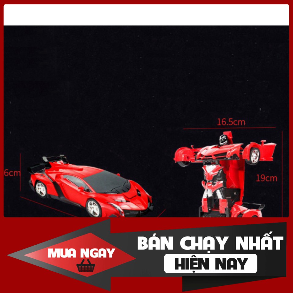 [RẺ VÔ ĐỊCH]- [Siêu Sale Lớn-] Xe ô tô Biến hình thành robot - xoay 360* - Tặng pin -Siêu Giảm