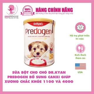 Sữa bột cho chó Dr.Kyan Predogen bổ sung canxi giúp xương chắc khỏe 110g